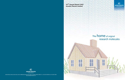 Thumbnail Sanofi India Limited Annual Report 2007