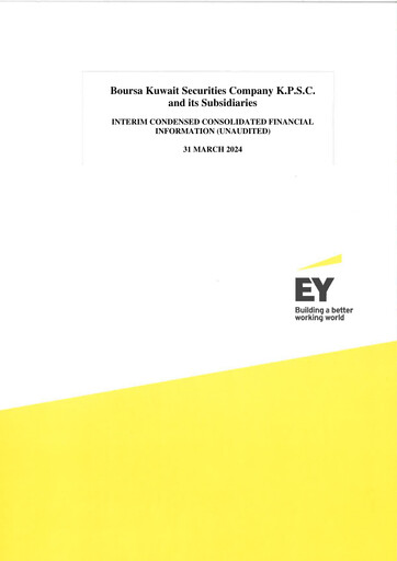 Thumbnail Boursa Kuwait Securities Company Financial Statement 2024-q1