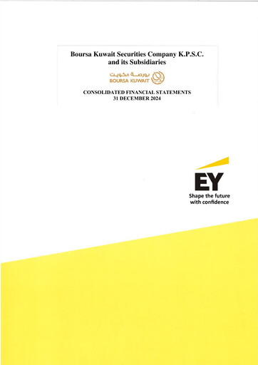 Thumbnail Boursa Kuwait Securities Company Financial Statement 2024