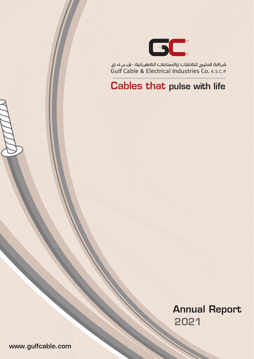 Thumbnail Gulf Cable and Electrical Industries Company - KPSC Annual Report 2021