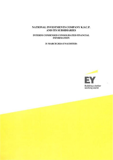 Thumbnail National Investments Company (Kuwait) Quarterly Report 2024-q1