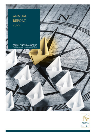 Thumbnail Arzan Financial Group for Financing and Investment Annual Report 2025