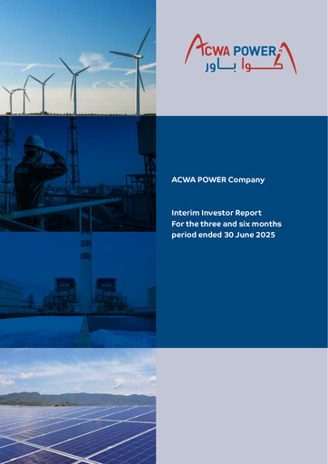 Thumbnail ACWA POWER Company Half-year Report 2025-h1