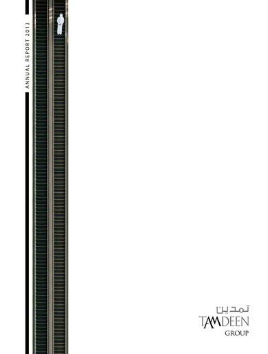 Thumbnail Tamdeen Real Estate Company Annual Report 2013