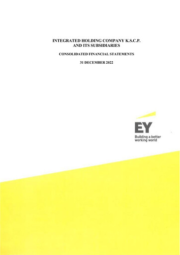 Miniature Integrated Holding Company K.S.C.P. Bilan financier 2022