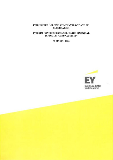 Miniature Integrated Holding Company K.S.C.P. Rapport trimestriel 2023-q1