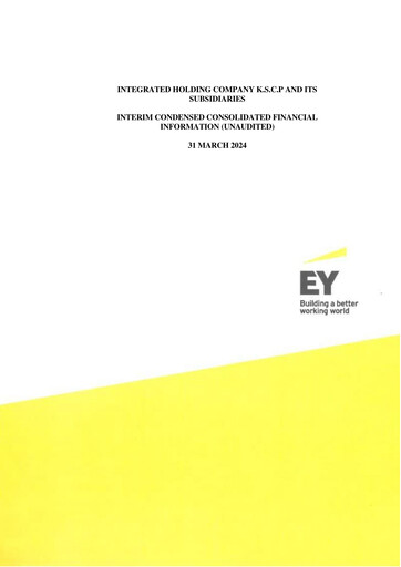 Miniature Integrated Holding Company K.S.C.P. Rapport trimestriel 2024-q1
