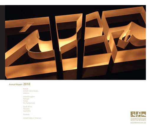 Vorschaubild IFA Hotels and Resorts Jahresbericht 2010