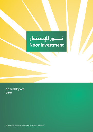 Vorschaubild Noor Financial Investment Company Jahresbericht 2010