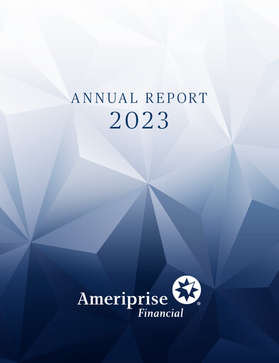 Thumbnail Ameriprise Financial
 Annual Report 2023