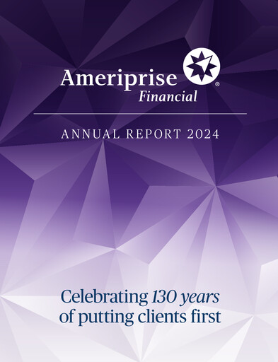 Thumbnail Ameriprise Financial
 Annual Report 2024