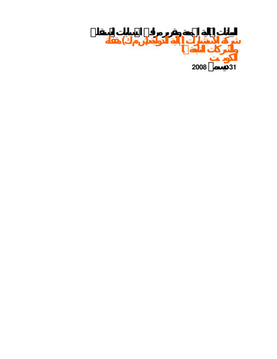 Thumbnail International Financial Advisors Holding Financial Statement 2008