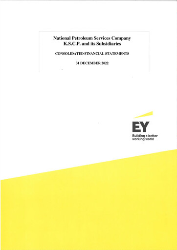Thumbnail National Petroleum Services Company Financial Statement 2022