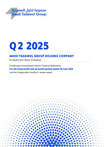 Miniature Saudi Tadawul Group Holding Company Rapport trimestriel 2025-q2