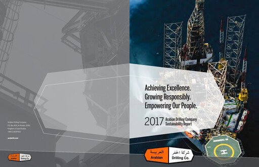 Thumbnail Arabian Drilling Company Sustainability Report 2017