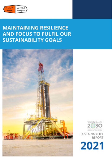 Thumbnail Arabian Drilling Company Sustainability Report 2021