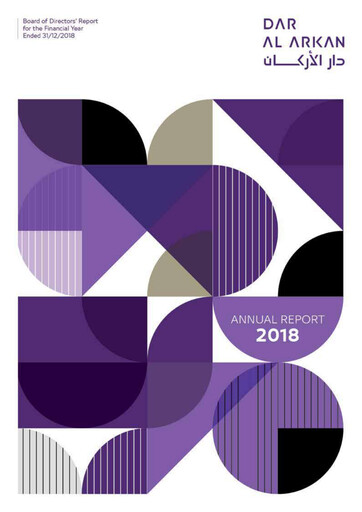 Thumbnail Dar Al Arkan Real Estate Development Company Annual Report 2018