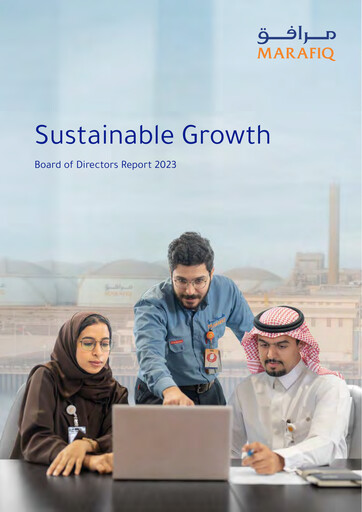 Thumbnail MARAFIQ (The Power and Water Utility Company for Jubail and Yanbu) Annual Report 2023