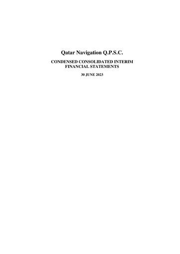 Vorschaubild Milaha - Qatar Navigation Finanzmitteilung 2023-h1