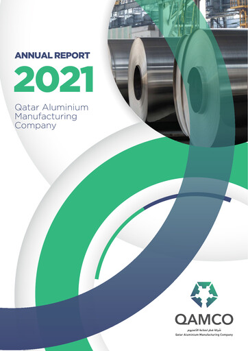 Miniature Qatar Aluminium Manufacturing Company Rapport annuel 2021