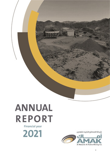 Miniature Al Masane Al Kobra Mining Company Rapport annuel 2021