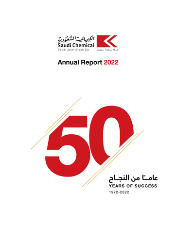 Thumbnail Saudi Chemical Holding Company Annual Report 2022