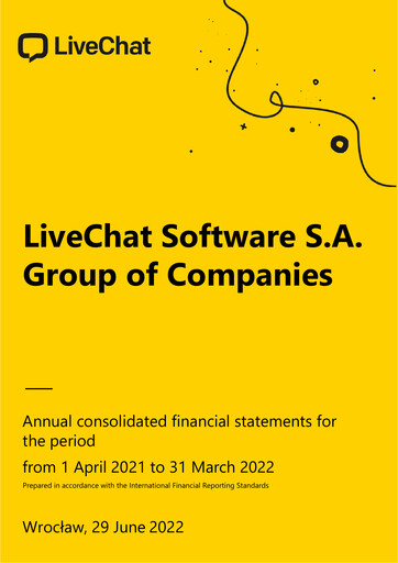 Thumbnail Text (LiveChat) Financial Statement fy2022