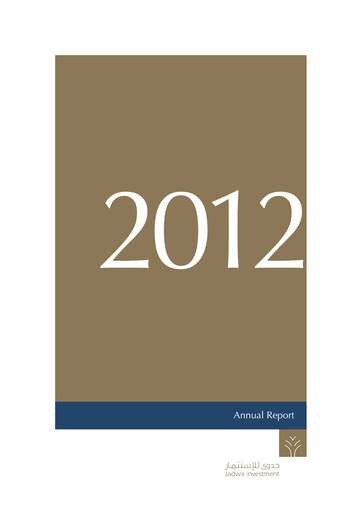 Thumbnail Jadwa Investment - Jadwa Reit Saudi Fund Annual Report 2012
