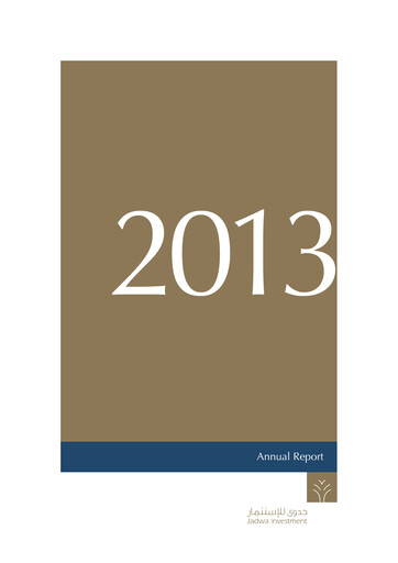 Thumbnail Jadwa Investment - Jadwa Reit Saudi Fund Annual Report 2013