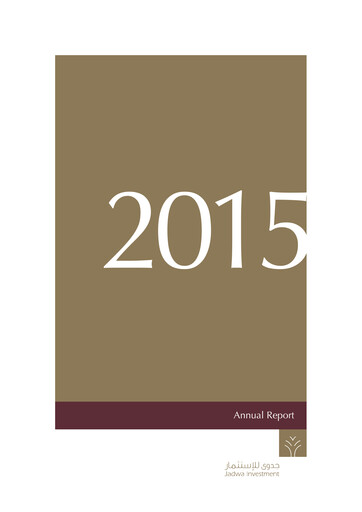Thumbnail Jadwa Investment - Jadwa Reit Saudi Fund Annual Report 2015