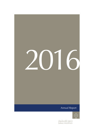 Thumbnail Jadwa Investment - Jadwa Reit Saudi Fund Annual Report 2016