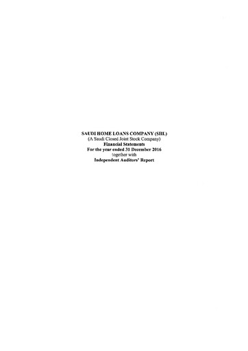 Thumbnail SHL Finance Company Financial Statement 2016