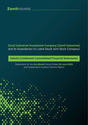 Thumbnail Zamil Industrial Investment Company Quarterly Report 2025-q2