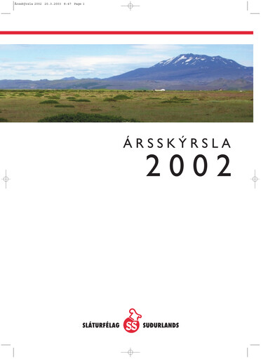 Thumbnail Sláturfélags Suðurlands Annual Report 2002