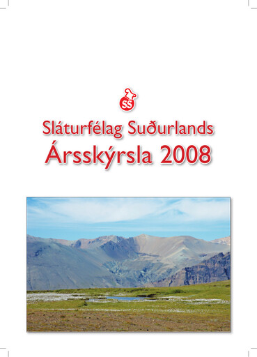 Thumbnail Sláturfélags Suðurlands Annual Report 2008