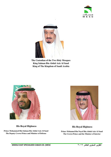 Thumbnail Middle East Specialized Cables Company Annual Report 2016