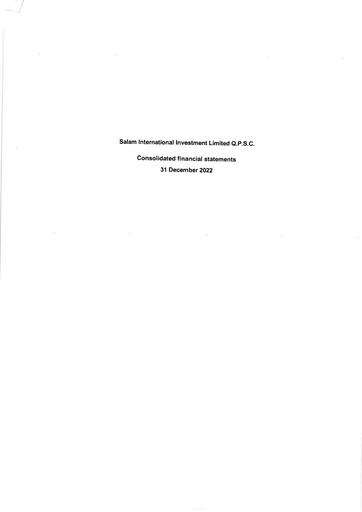 Thumbnail Salam International Investment Financial Statement 2022