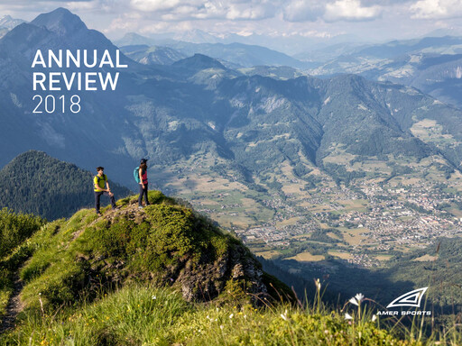 Miniature Amer Sports Rapport annuel 2018