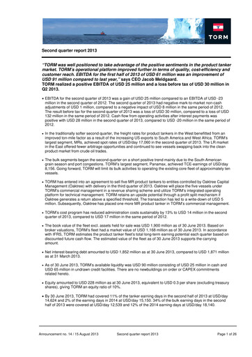 Thumbnail TORM Quarterly Report 2013-q2