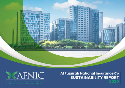 Miniature Al Fujairah National Insurance Company Rapport de durabilité 2020