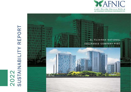 Miniature Al Fujairah National Insurance Company Rapport de durabilité 2022