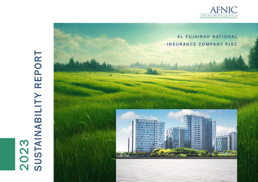 Miniature Al Fujairah National Insurance Company Rapport de durabilité 2023