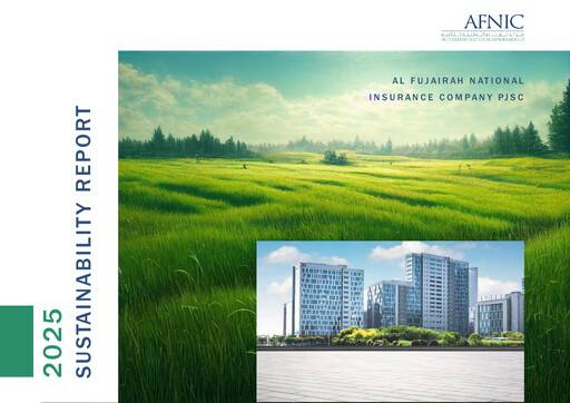 Miniature Al Fujairah National Insurance Company Rapport de durabilité 2025