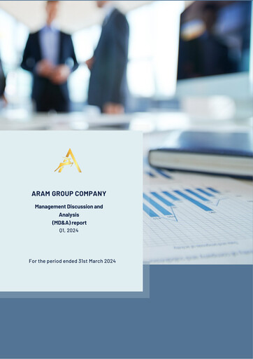 Miniature Aram Group Rapport trimestriel 2024-q1