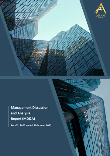 Miniature Aram Group Rapport trimestriel 2025-q2