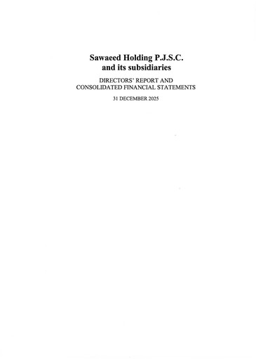 Miniature Sawaeed Holding Bilan financier 2025