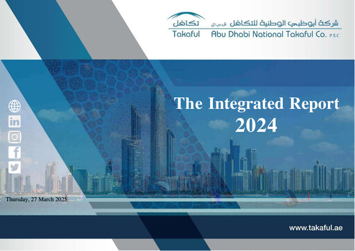 Vorschaubild Abu Dhabi National Takaful Integrierter Bericht 2024