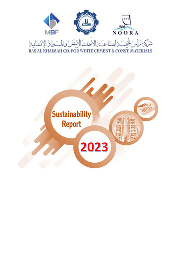 Thumbnail RAK Co. for White Cement & Construction Materials Sustainability Report 2023