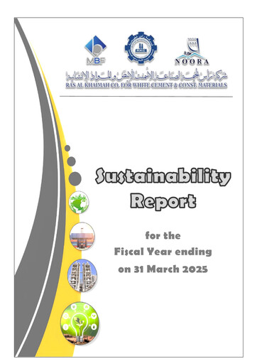 Thumbnail RAK Co. for White Cement & Construction Materials Sustainability Report 2024-2025