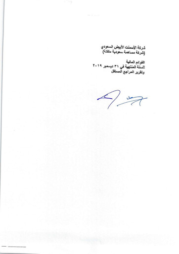 Thumbnail Riyadh Cement Company Financial Statement 2019